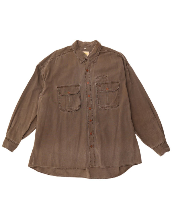 CAMEL ACTIVE Mens Shirt 2XL Brown