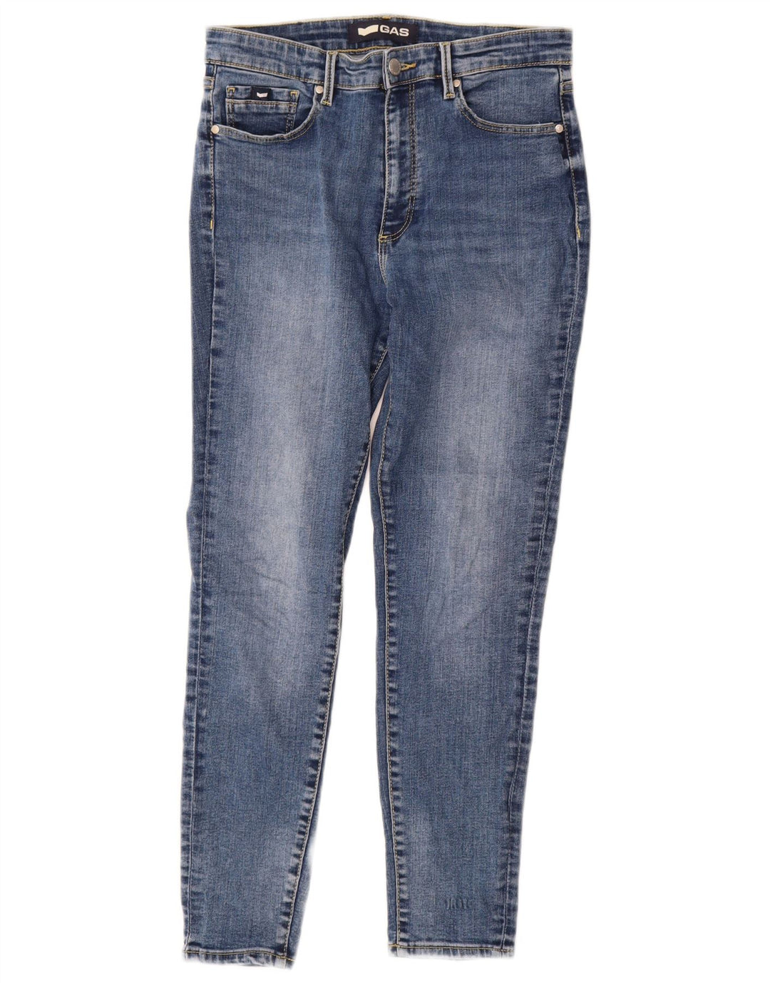 Gas Womens Skinny Jeans W30 L28 Blue