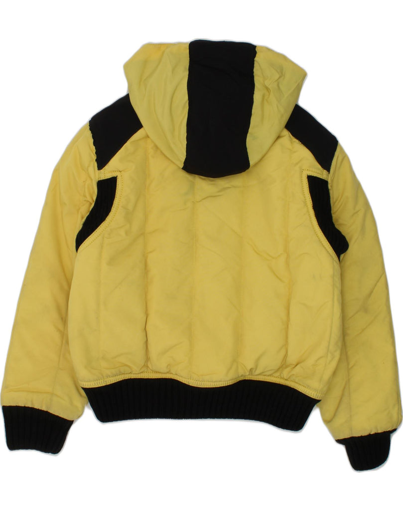 REFRIGIWEAR Boys Hooded Padded Jacket 11-12 Years Yellow Nylon | Vintage Refrigiwear | Thrift | Second-Hand Refrigiwear | Used Clothing | Messina Hembry 