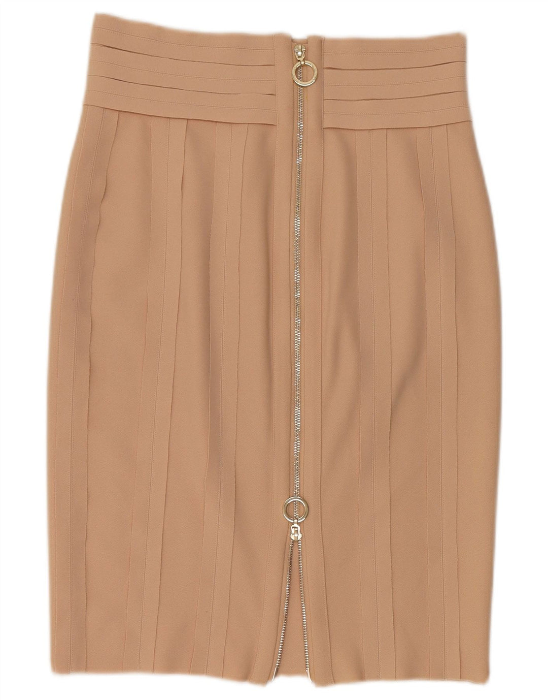 Guess By Marciano Womens Pencil Skirt Large W32  Beige Polyester