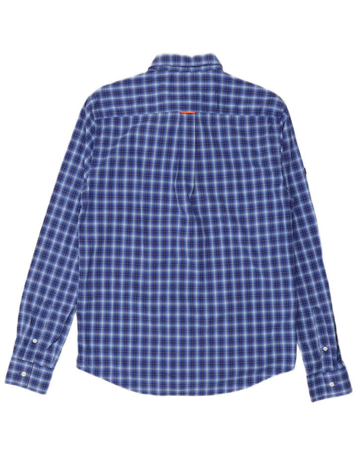 Superdry Mens Regular Fit Shirt Medium Blue Check