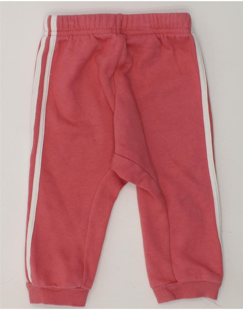 ADIDAS Baby Boys Joggers Tracksuit Trousers 9-12 Months Red Cotton | Vintage Adidas | Thrift | Second-Hand Adidas | Used Clothing | Messina Hembry 