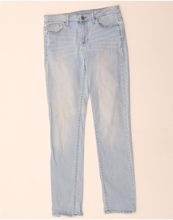 Calvin Klein Womens Slim Jeans W30 L30 Blue Cotton