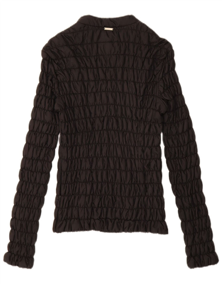 GUESS Womens Padded Jacket UK 12 Medium Black