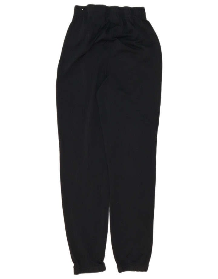 NIKE Boys Tracksuit Trousers Joggers 13-14 Years XL Black Polyester