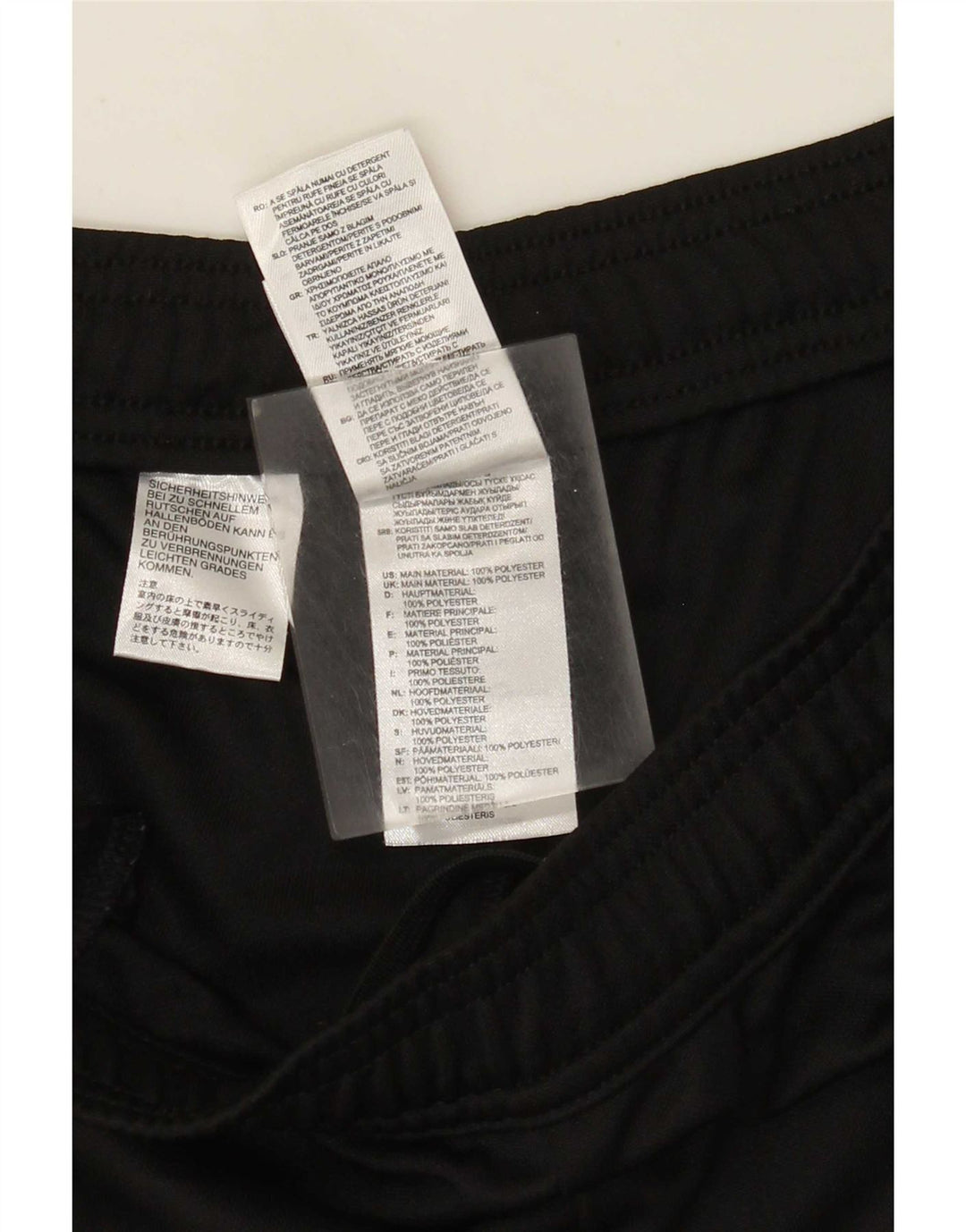 Adidas Mens Climacool Graphic Tracksuit Trousers Medium Black Polyester