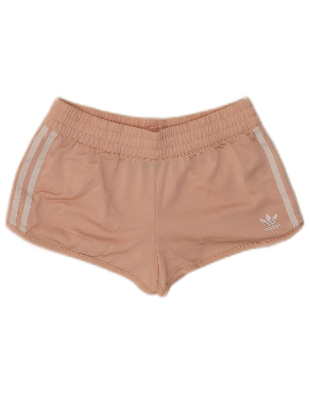 Adidas Womens Sport Shorts UK 10 Small Pink Polyester