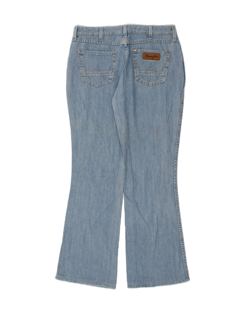 WRANGLER Womens Tarra Bootcut Jeans W32 L34 Blue Cotton Vintage Wrangler and Second-Hand Wrangler from Messina Hembry 