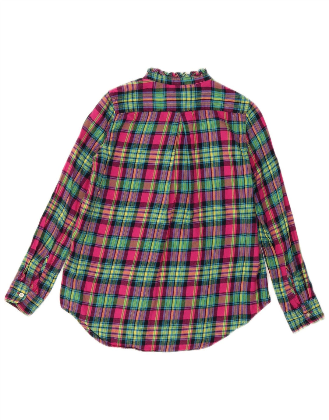 Ralph Lauren Girls Pullover Flannel Shirt 11-12 Years Multicoloured Cotton