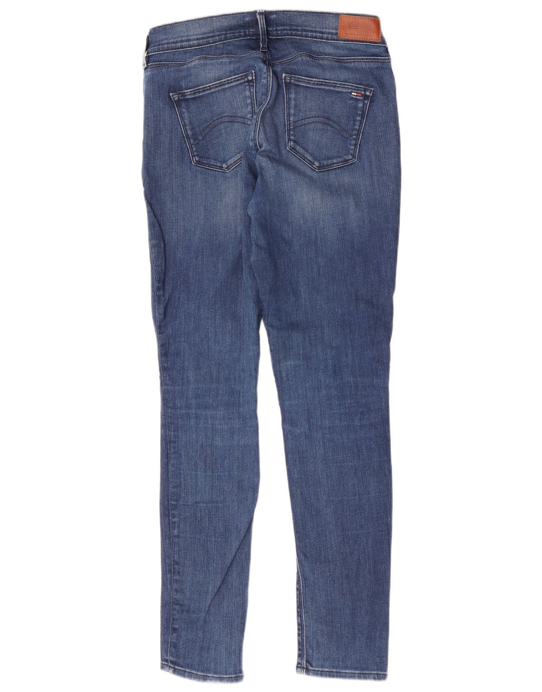 Tommy Hilfiger Womens Slim Jeans W28 L30 Blue Cotton