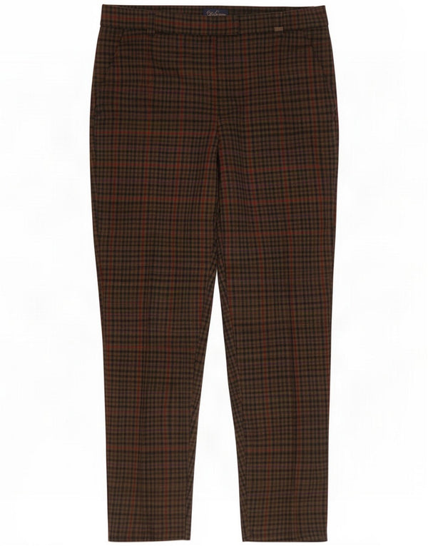 Luisa Spagnoli Womens High Waist Suit Trousers IT 48 XL W36 L28 Brown