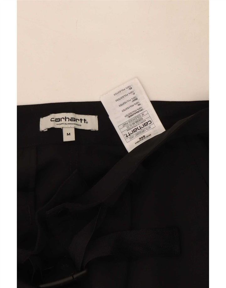 Carhartt Mens Tapered Cargo Trousers Medium W31 L26 Black Polyester