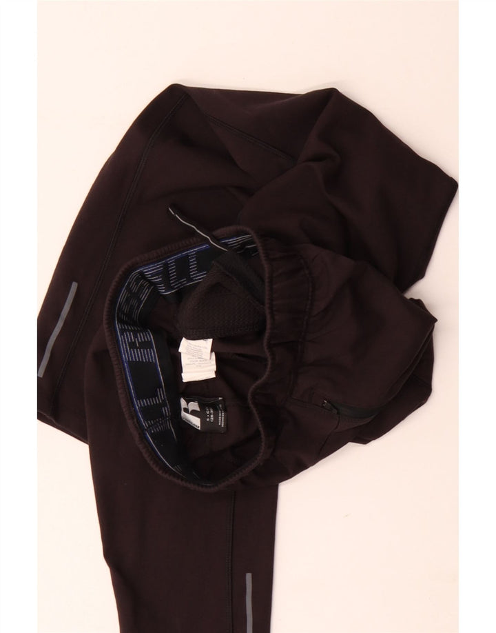 Russell Athletic Mens Tracksuit Trousers Small  Black Rayon