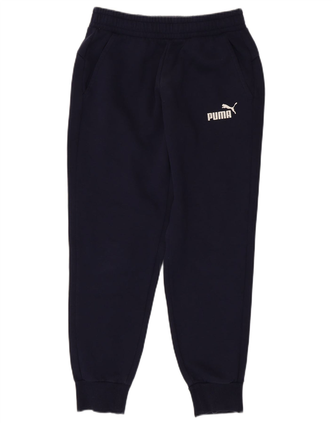 PUMA Womens Tracksuit Trousers Joggers UK 8 Small Navy Blue