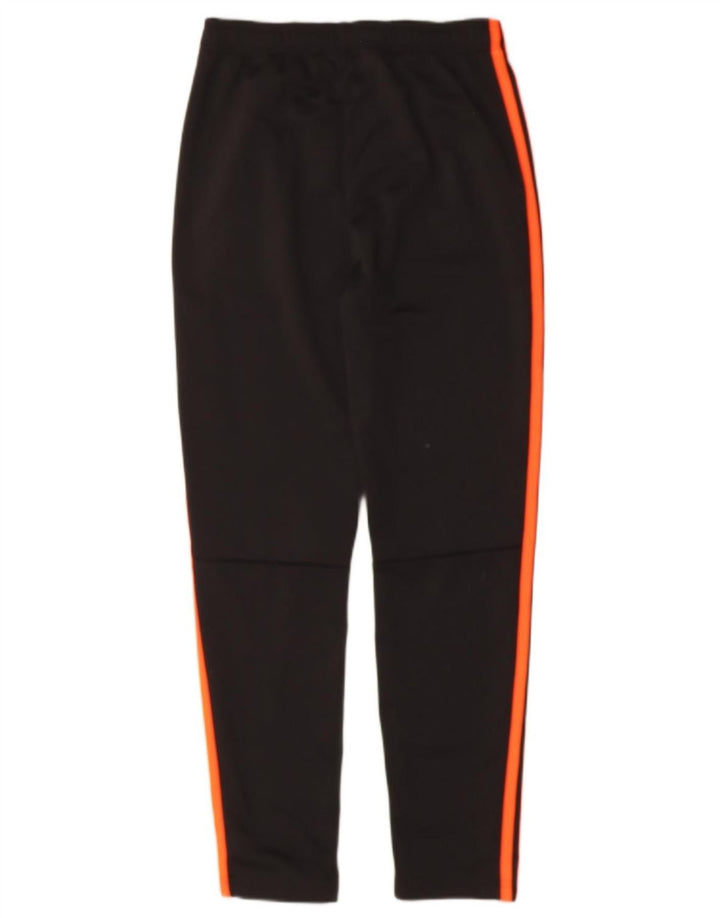 ADIDAS Girls Tracksuit Trousers 13-14 Years  Black Polyester