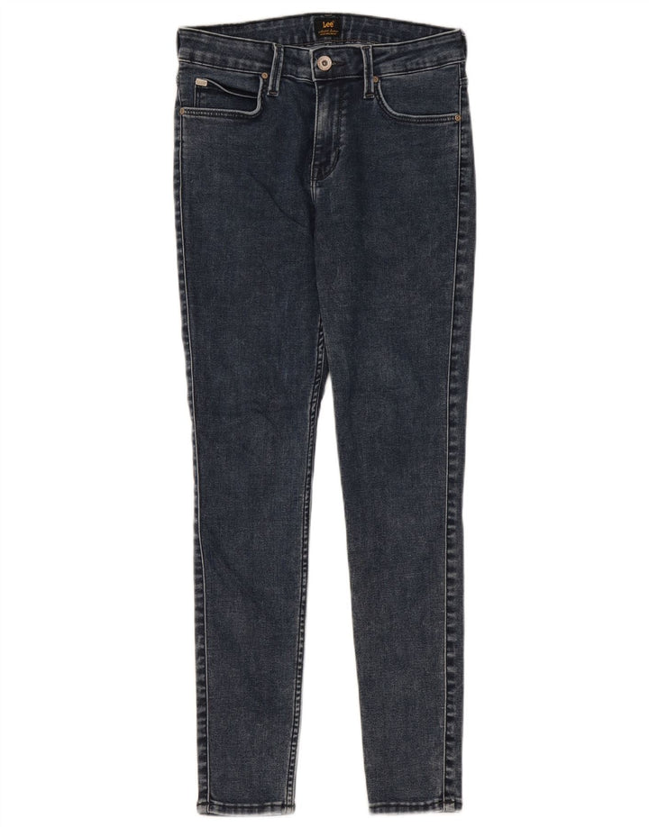 Lee Womens Jodee Skinny Jeans W28 L31 Navy Blue Cotton