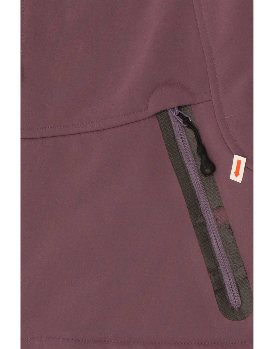 Jack Wolfskin Womens Windbreaker Jacket UK 8 Small Purple Polyester