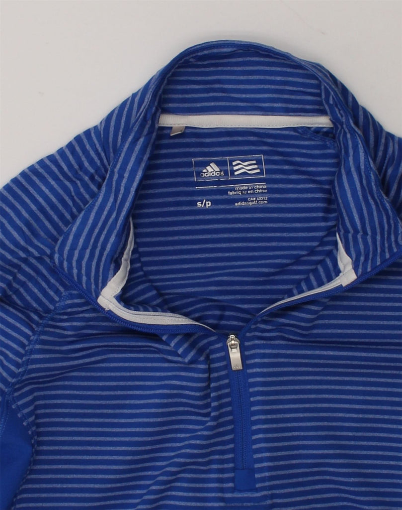 ADIDAS Boys Zip Neck Pullover Tracksuit Top 15-16 Years Small  Blue | Vintage Adidas | Thrift | Second-Hand Adidas | Used Clothing | Messina Hembry 