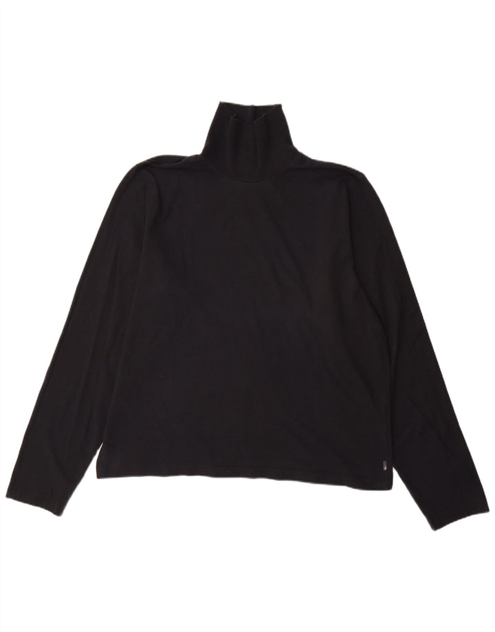 Adidas Mens Top Long Sleeve XL Black Cotton