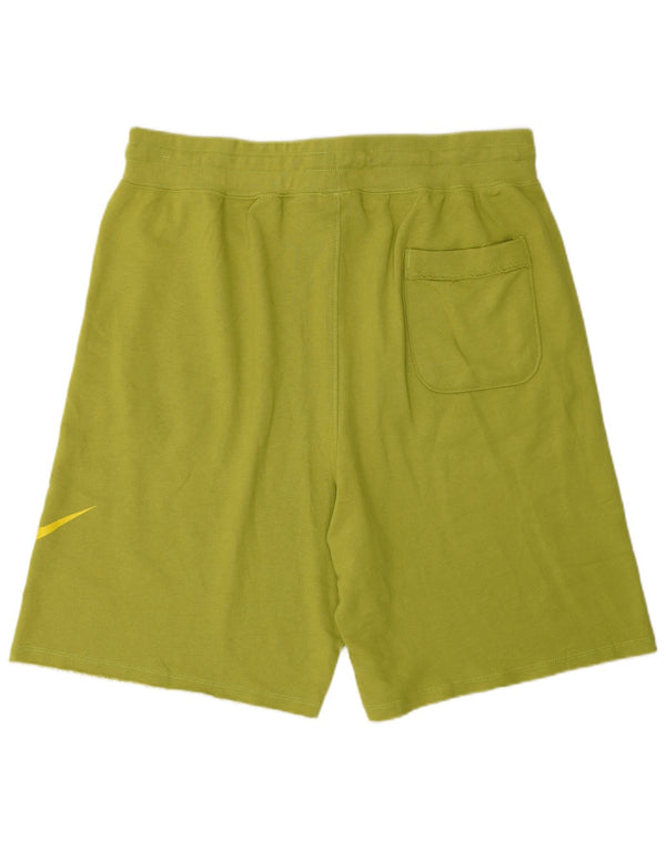 Nike Mens Graphic Sport Shorts XL Green Cotton