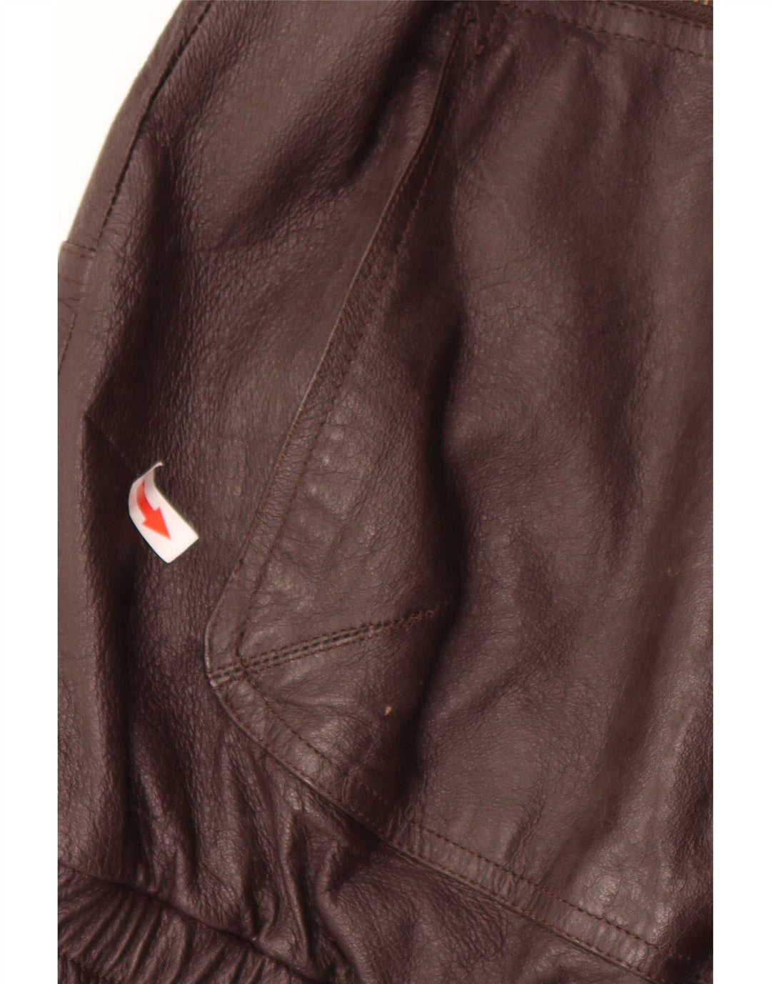 Vintage Mens Leather Jacket UK 40 Large Brown
