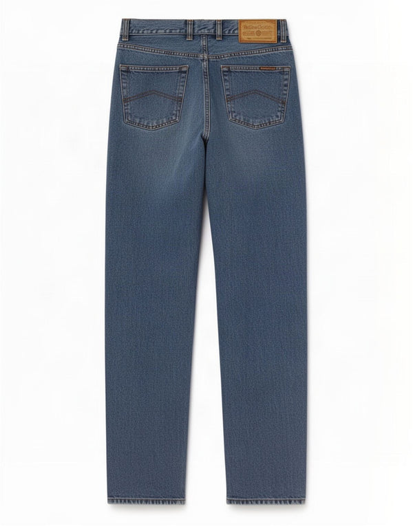 Marlboro Classics Mens Straight Jeans W29 L34 Blue Cotton