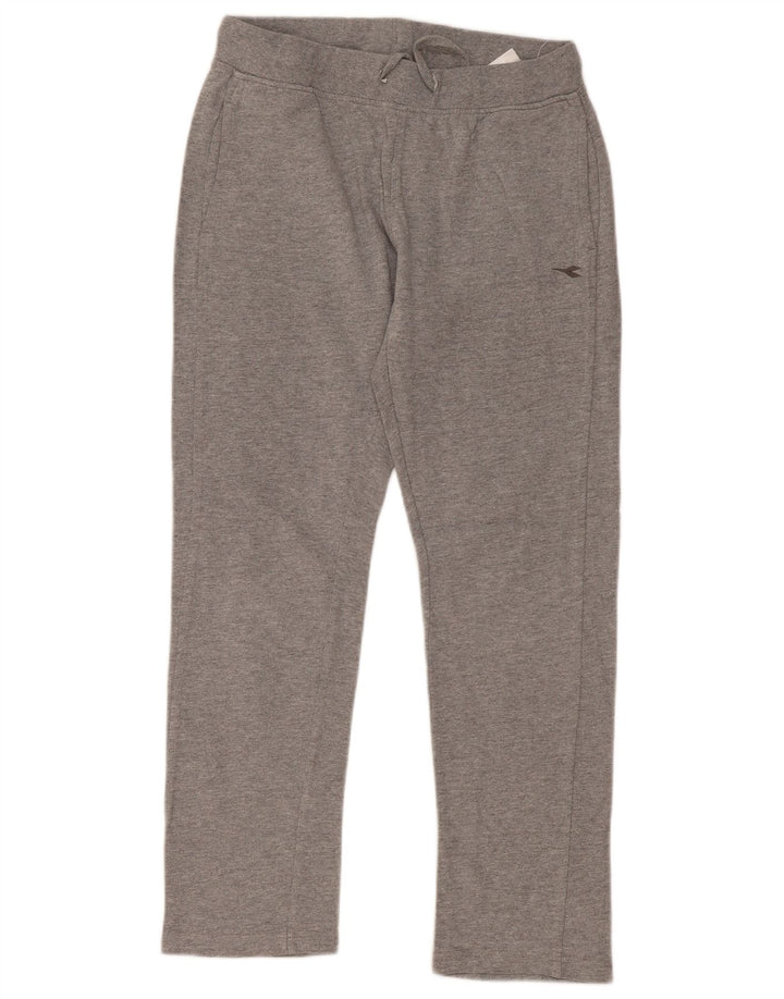 Diadora Womens Tracksuit Trousers UK 14 Medium  Grey