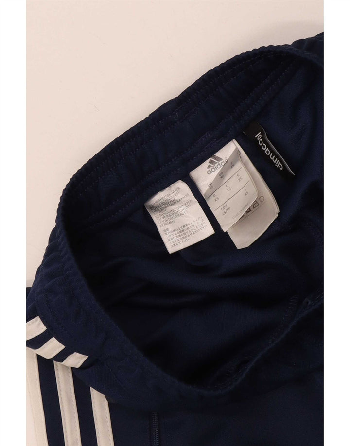 Adidas Mens Climacool Tracksuit Trousers XS Navy Blue Colourblock Polyester