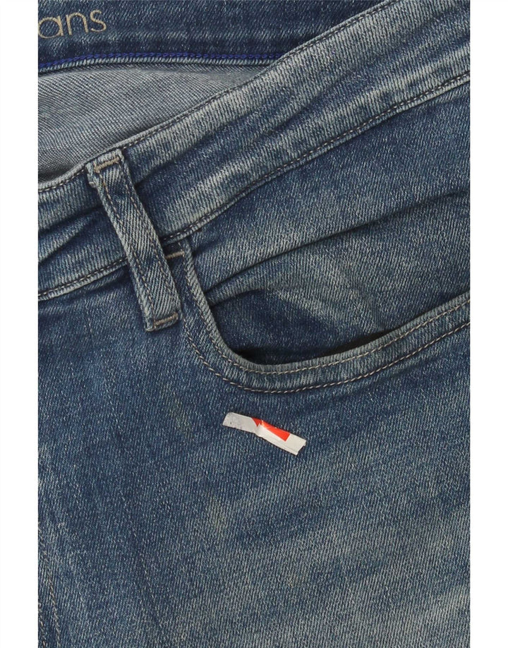 Calvin Klein Mens Slim Jeans W34 L32 Blue Cotton