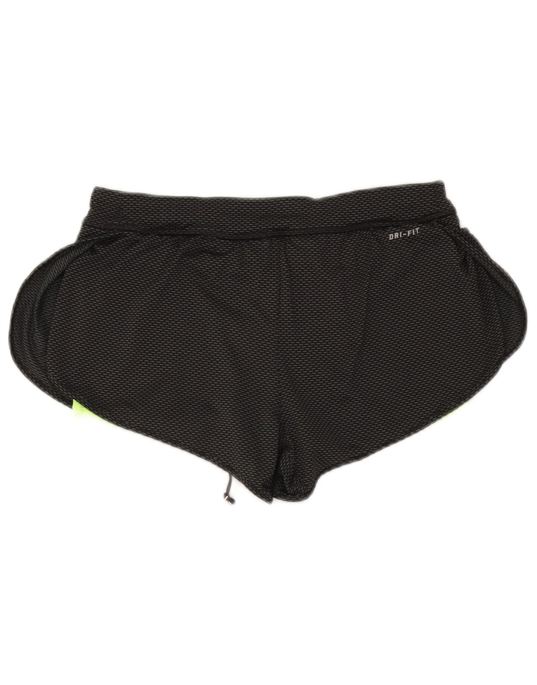 Nike Womens Dri Fit Sport Shorts UK 8 Small Black Polyester