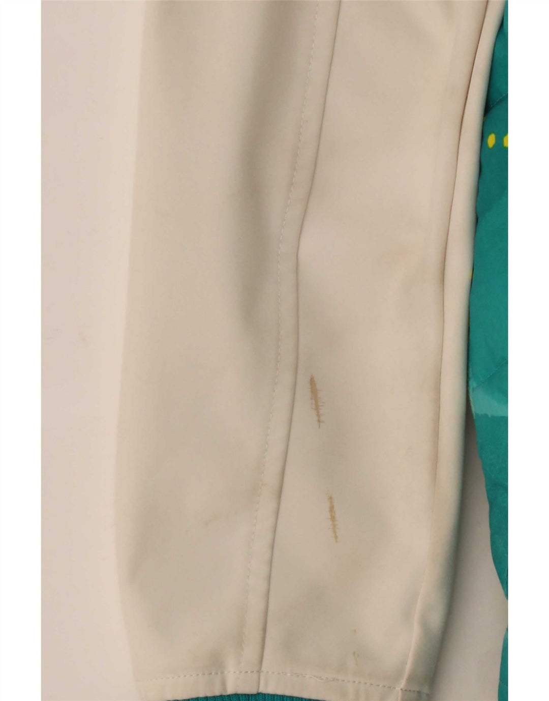 DC Mens Padded Jacket Small Turquoise Colourblock Polyester