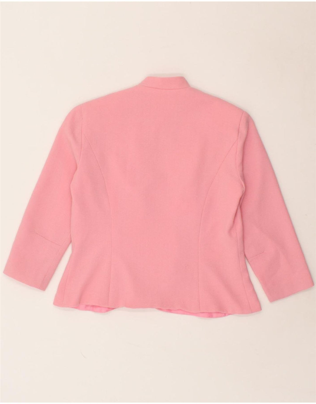 VINTAGE Womens 5 Button Blazer Jacket UK 10 Small Pink Vintage Vintage and Second-Hand Vintage from Messina Hembry 
