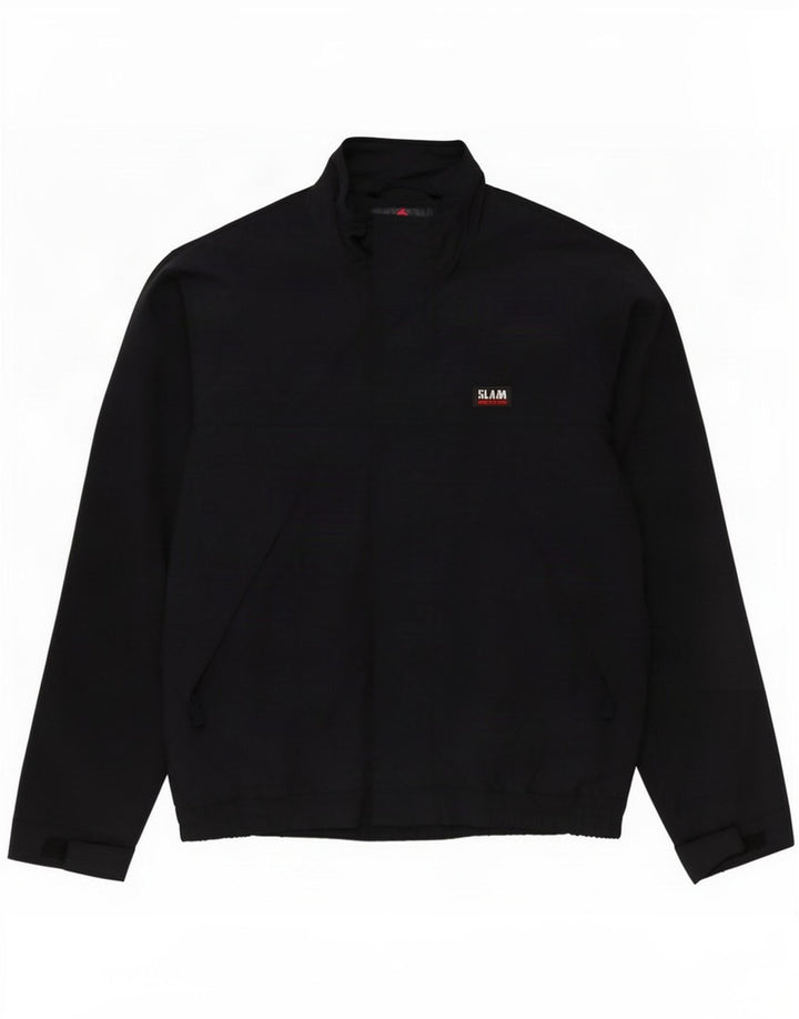 Slam Mens Rain Jacket UK 36 XS Navy Blue Nylon