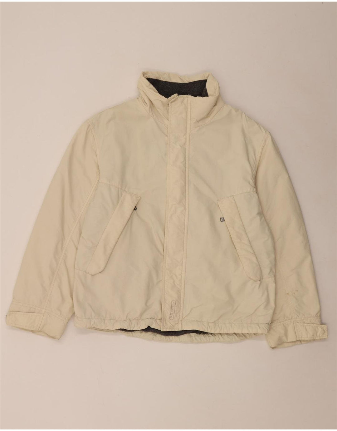 Think Pink Mens Windbreaker Jacket IT 50 Large Off White