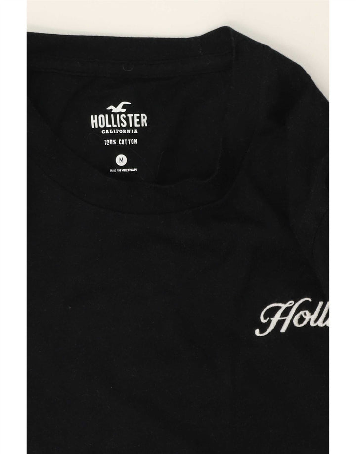 Hollister Mens Graphic Top Long Sleeve Medium Multicoloured Colourblock