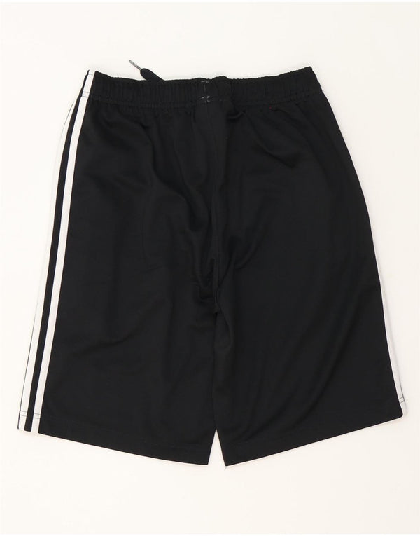Adidas Boys Sport Shorts 15-16 Years Black Polyester
