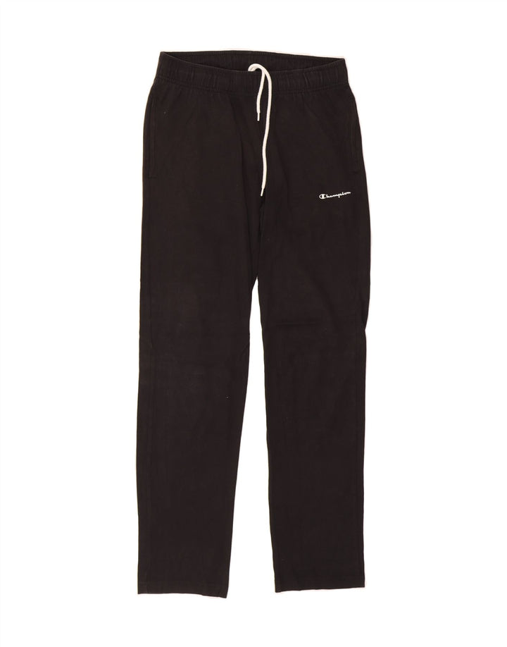 CHAMPION Mens Tracksuit Trousers Small Black Vintage Champion and Second-Hand Champion from Messina Hembry 