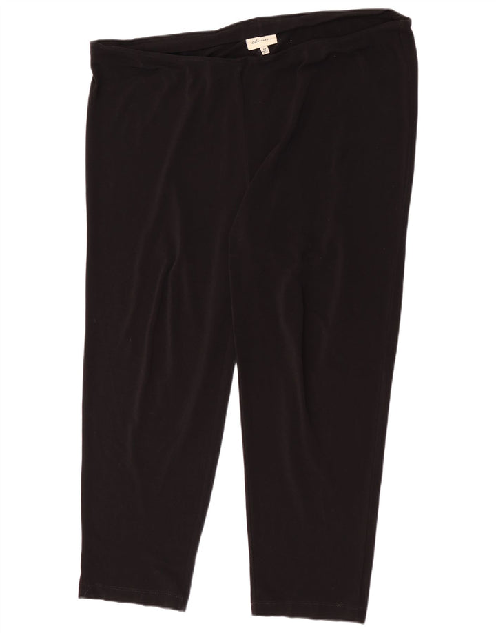Marks & Spencer Womens Autograph Leggings UK 14 Large Black Polyester