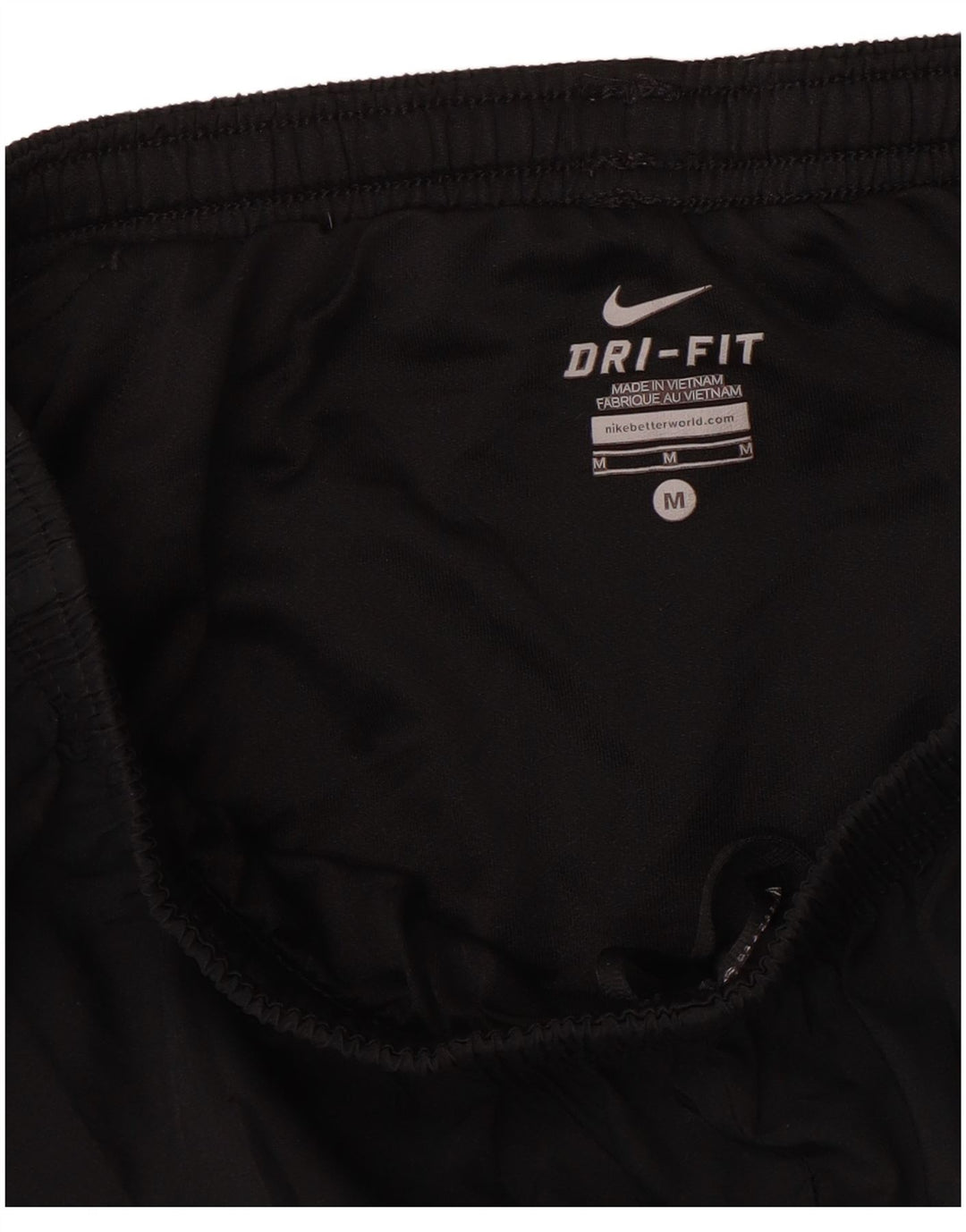 NIKE Womens Dri Fit Sport Shorts UK 14 Medium Black