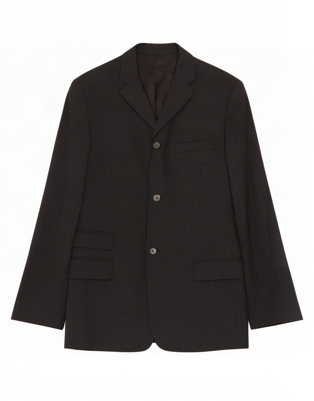 Dolce & Gabbana Mens Ittierre 3 Button Blazer Jacket IT 50 Large Grey Wool