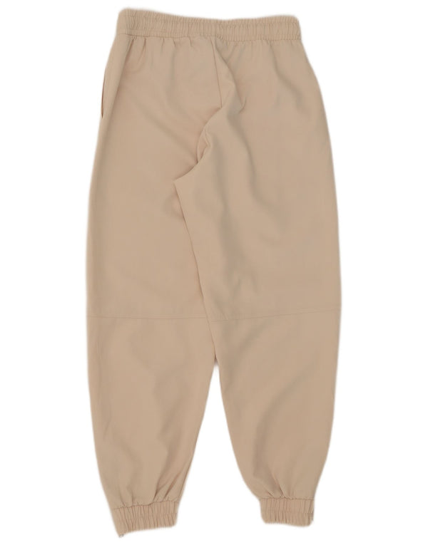 Zara Womens Tracksuit Trousers Joggers UK 12 Medium  Off White