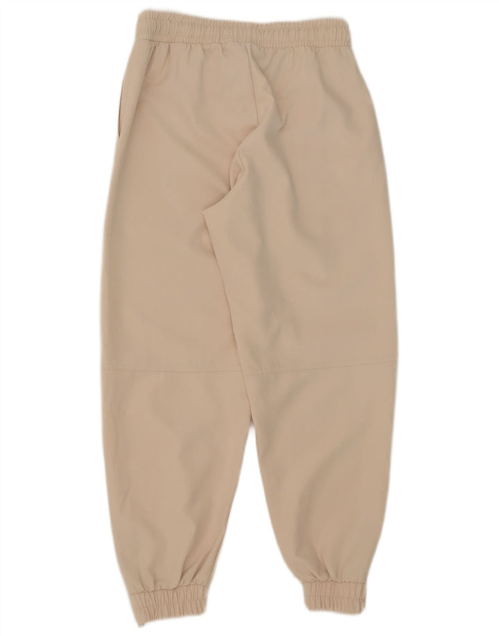 Zara Womens Tracksuit Trousers Joggers UK 12 Medium  Off White