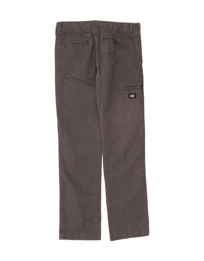 DICKIES Girls Straight Cargo Trousers 11-12 Years W28 L26 Grey Cotton Vintage Dickies and Second-Hand Dickies from Messina Hembry 