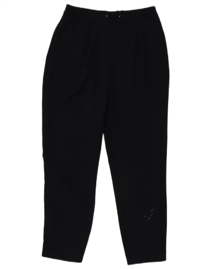 Zara Womens Tracksuit Trousers UK 6 XS  Navy Blue Polyester