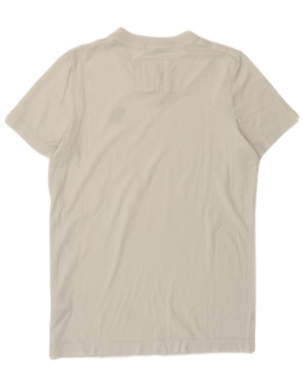 Abercrombie & Fitch Mens Muscle T-Shirt Top Medium White Cotton