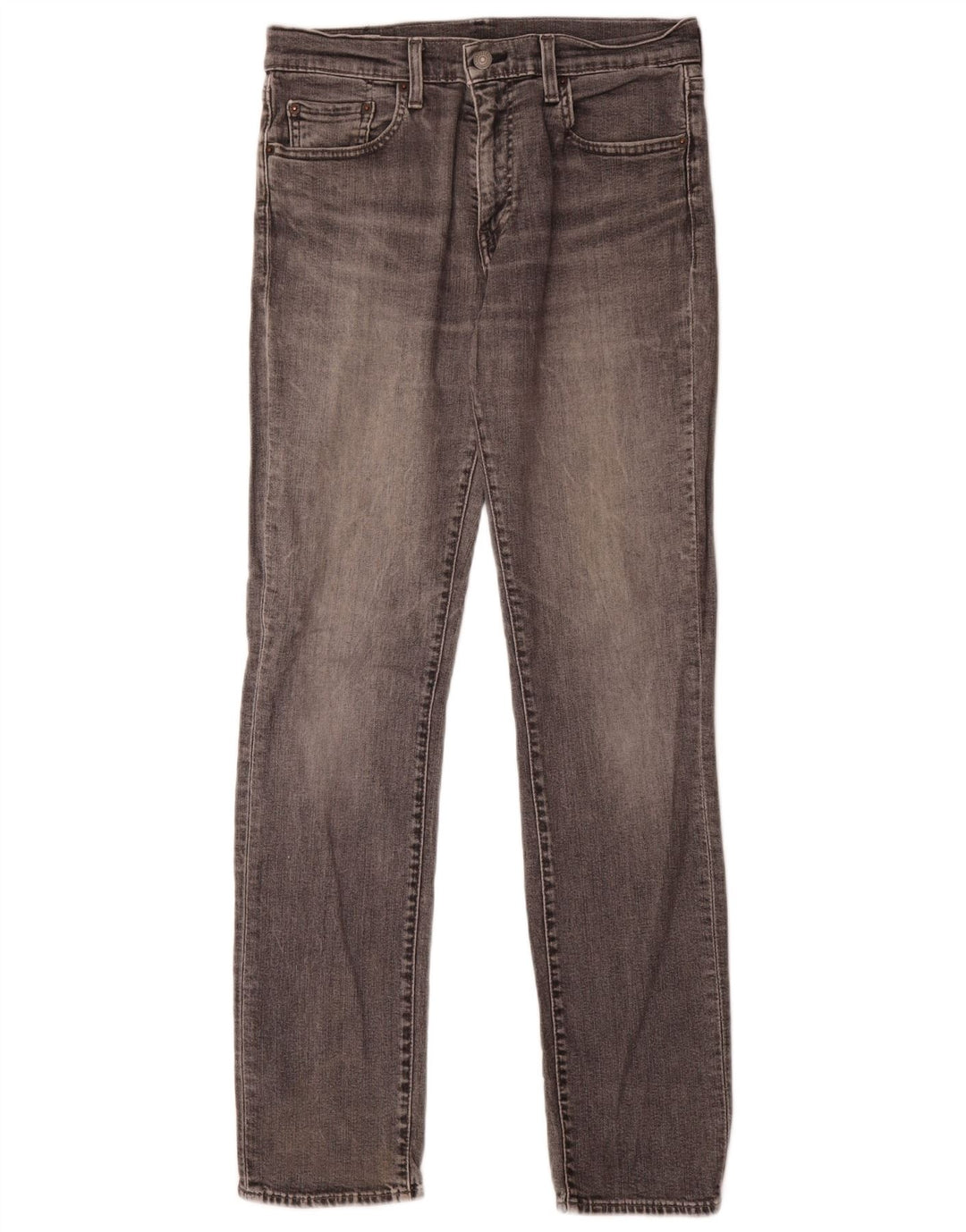 Levi's Mens Slim Jeans W32 L34 Grey Cotton