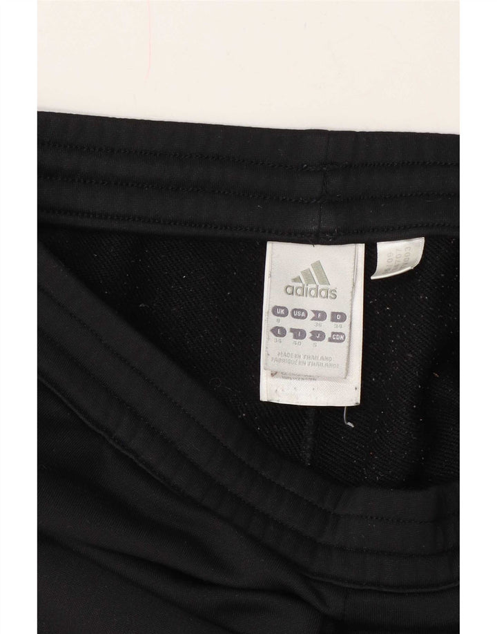 Adidas Womens Tracksuit Trousers UK 8 Small Black Polyester