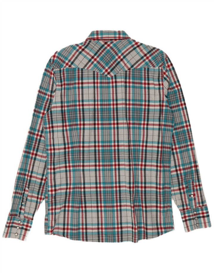 Lee Mens Flannel Shirt XL Multicoloured Check Cotton