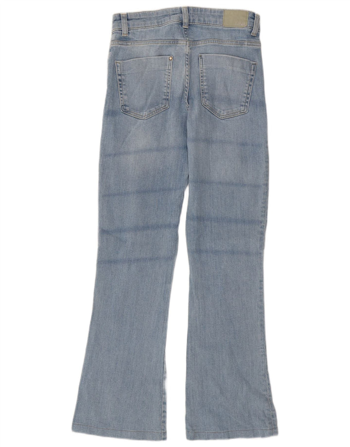 Zara Womens Flared Jeans EU 38 Small W28 L30 Blue