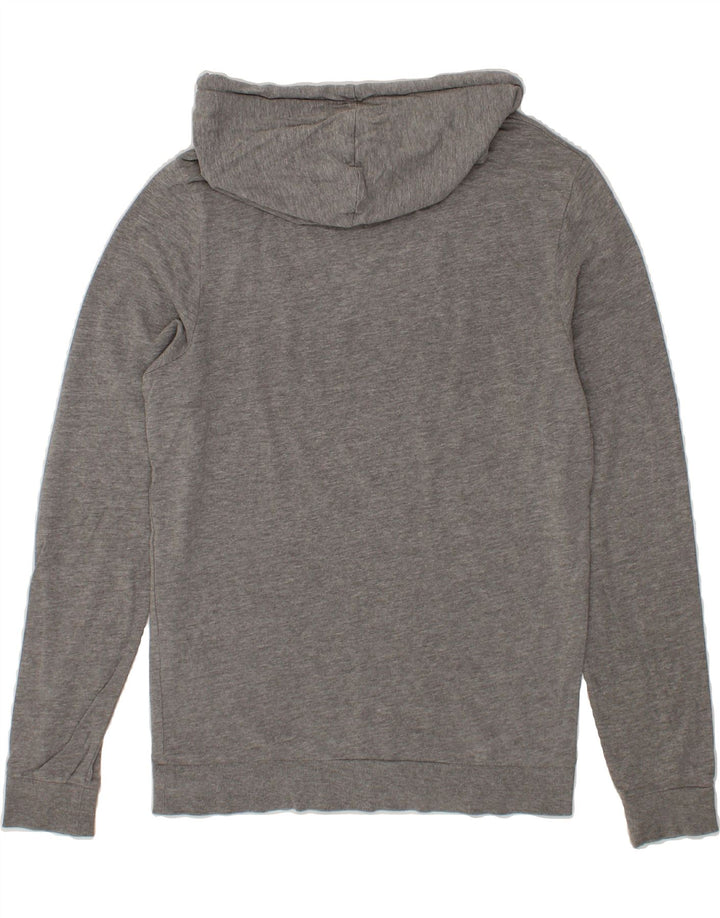 JACK & JONES Mens Hoodie Jumper Small Grey Cotton Vintage Jack & Jones and Second-Hand Jack & Jones from Messina Hembry 